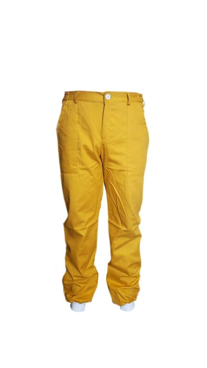 Pantaloni apicoli galbeni M