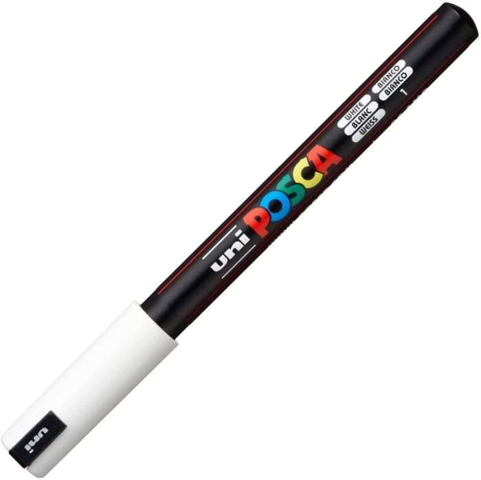 Marker POSCA alb mic