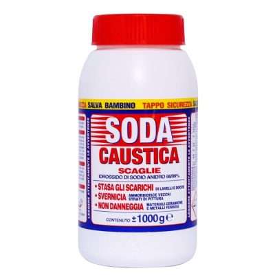 Soda caustica, ambalaj 1kg