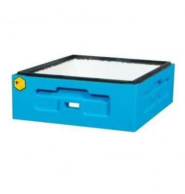 Magazin 1/2 pu stup 10 rame, vopsit, Lyson W1018