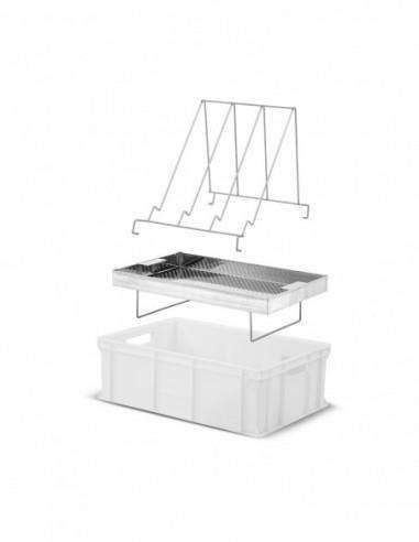 Tava descapacit 200mm filtru inox W32340