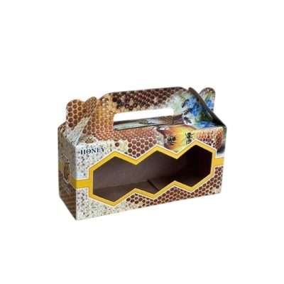 Cutie p/u 3 borcane cu Miere