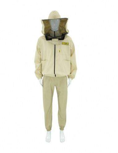 Bluza cu palarie cu fermoar Optima 6058L