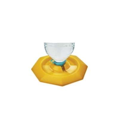 Adapator galben pu sticla