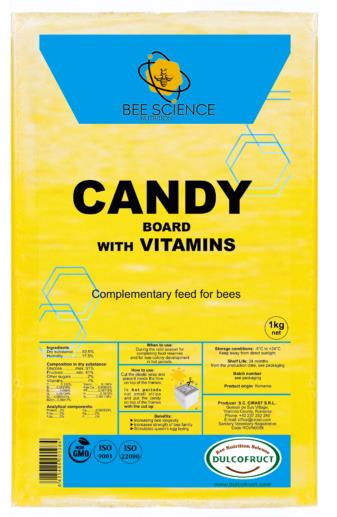 Turta energetica cu vitamine Dulcofruct 1kg