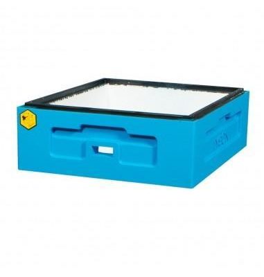 Magazin 1/2 pu stup 10 rame, vopsit, Lyson W1018